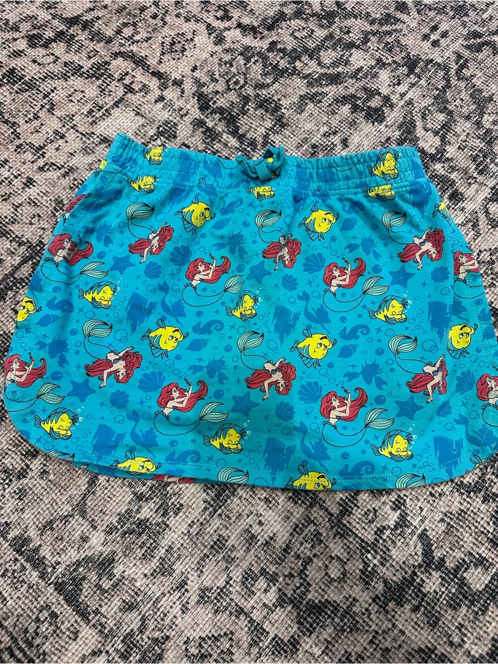 Girls Disney Little Mermaid Skirt -has built in shorts